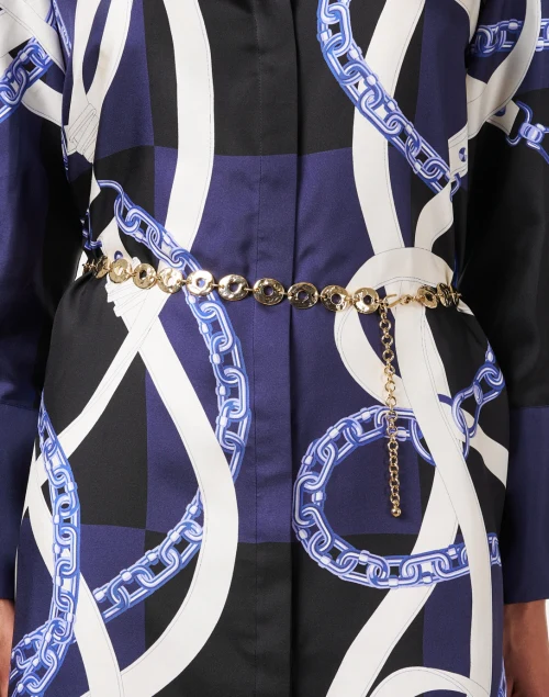 Haiti Gold Disc Chain Belt