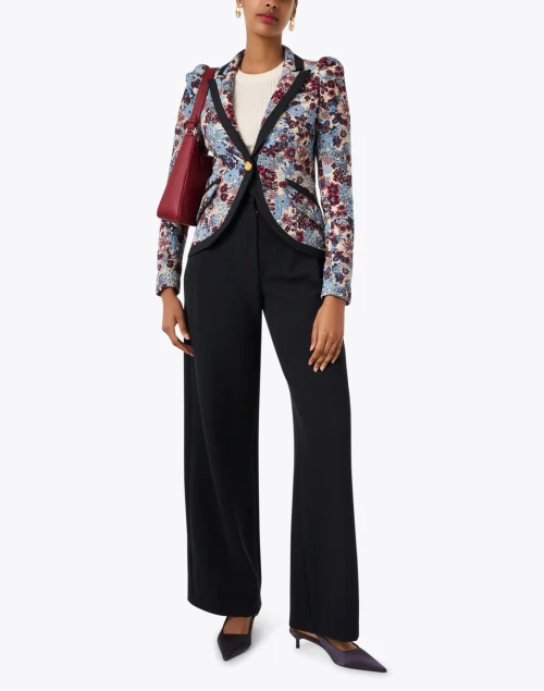 Floral Print Blazer