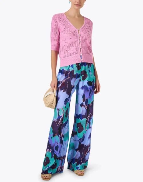 Devon Multi Print Silk Pant
