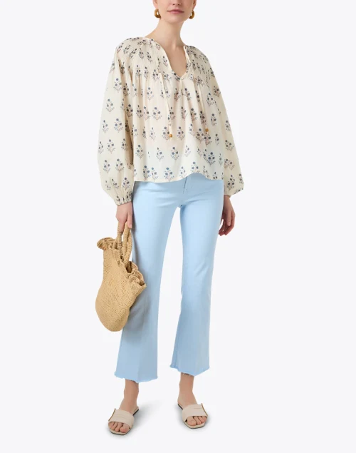 Francesca Light Blue Flare Jean
