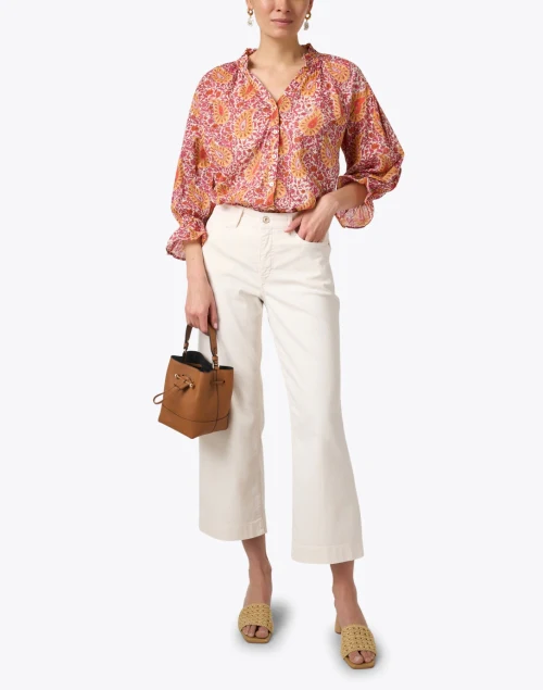 Dream Ivory Wide Leg Jean