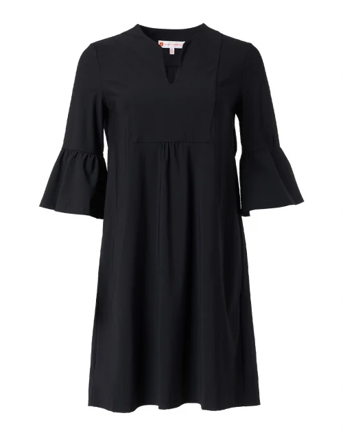 Black Ruffled Dress