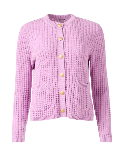 Freesia Pink Cotton Cardigan