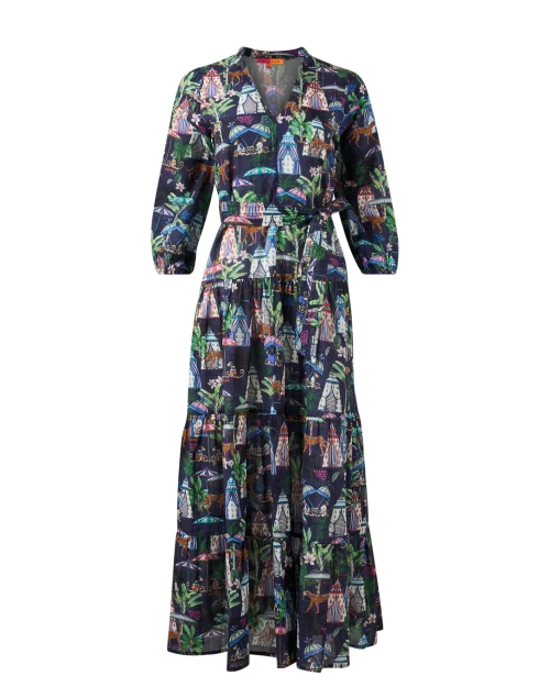 Flora Multi Print Cotton Dress