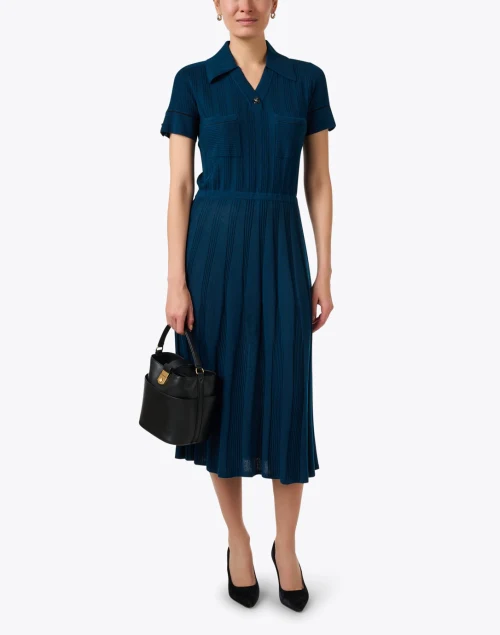 Juniper Teal Knit Dress