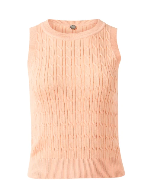 Skylar Orange Knit Top