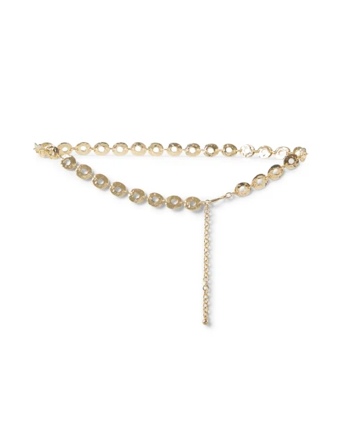 Haiti Gold Disc Chain Belt