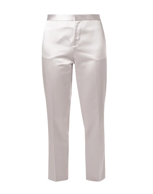 Perla Silver Straight Leg Pant