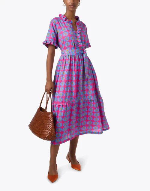 Harlan Pink Print Dress