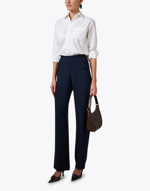 Gabriel Navy Straight Leg Pant
