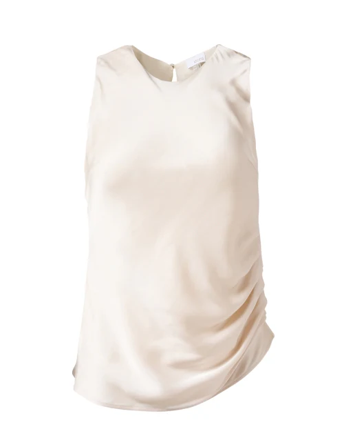 Johansson Ivory Shell Top