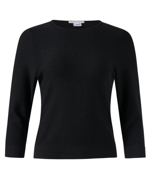 Rachel Black Jersey Knit Top