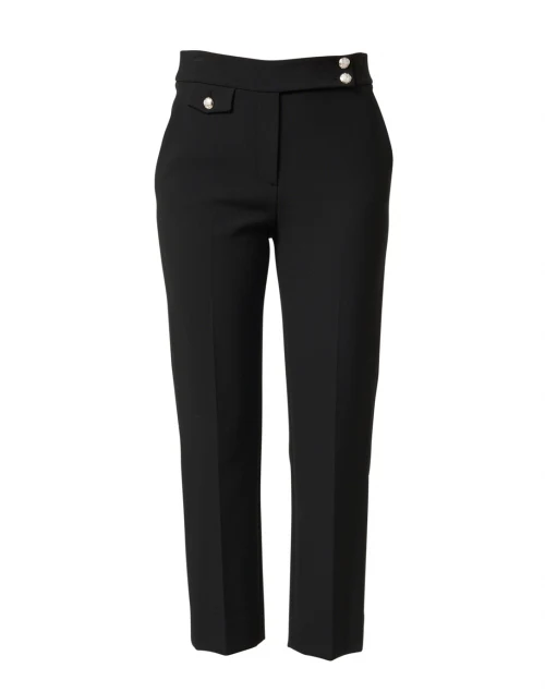 Renzo Black Stretch Essential Pant