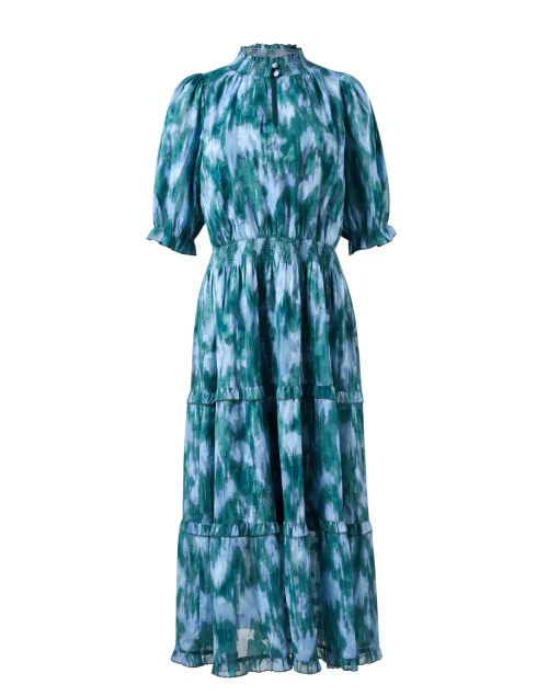 Bennett Multi Ikat Chiffon Dress