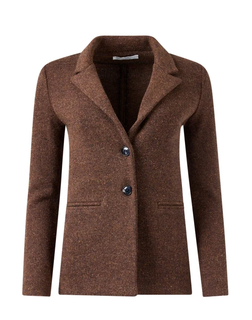 Red Reflex Knit Blazer