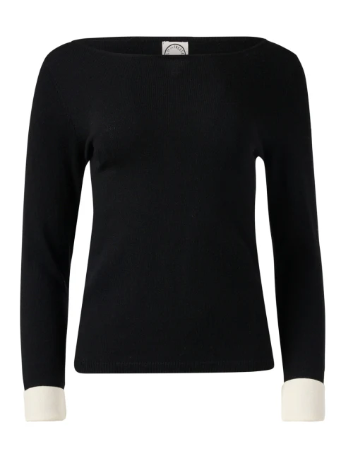 Gigi Black Cuffed Sweater
