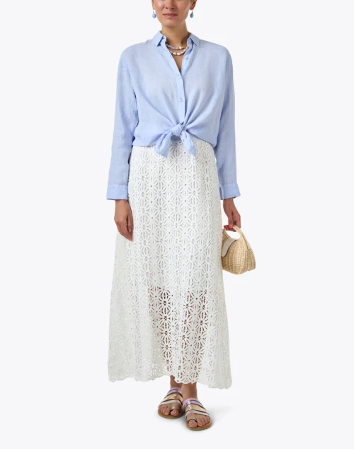 Blue Linen Shirt