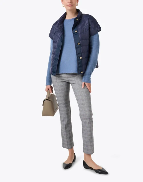 Greenwich Navy Puffer Jacket