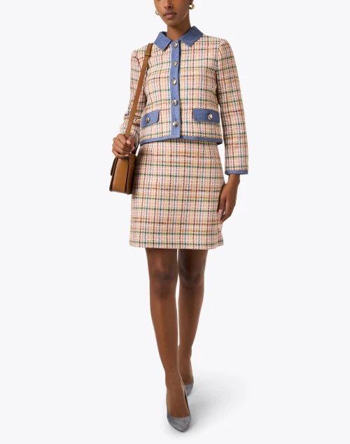 Marguerite Denim and Tweed Jacket