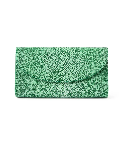 Baby Grande Emerald Stingray Clutch