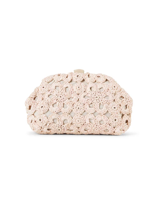 Aya Crocheted Raffia Clutch