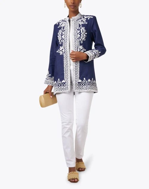 Dream White Straight Leg Jean