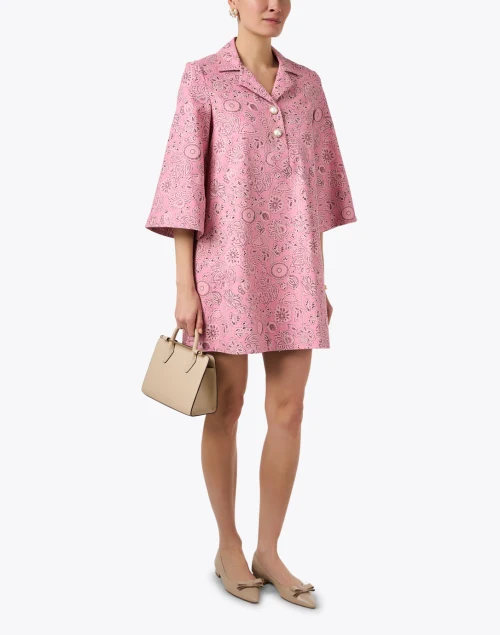Ross Pink Floral Print Dress