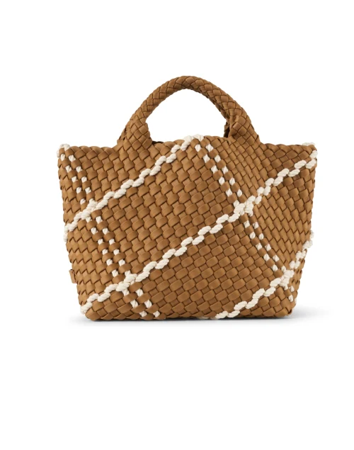 St. Barths Small Brown Rope Woven Handbag