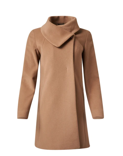 Camel Wool Cashmere Coat