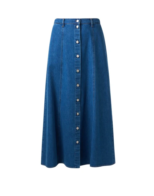 Spence Blue Denim Skirt
