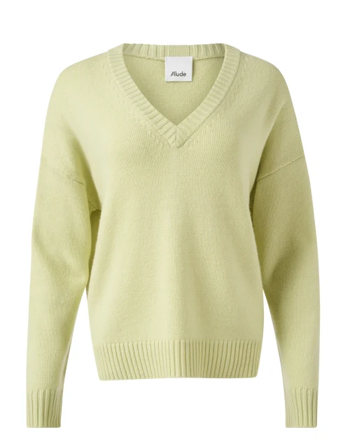 Socata Green Wool Cashmere Sweater