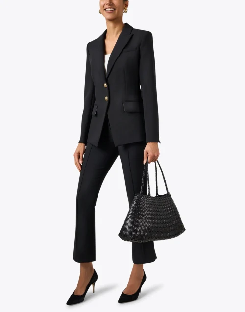 Izara Black Dickey Jacket