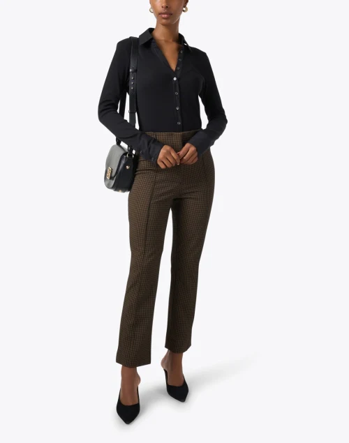 Kean Brown Check Pant