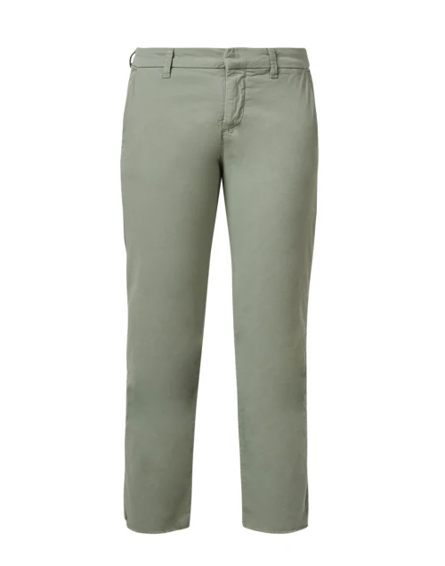 Wicklow Green Cotton Chino Pant