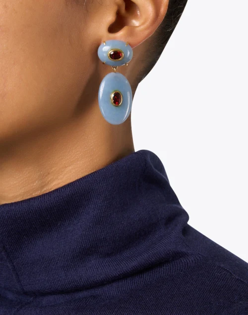 Dorothy Blue Drop Earrings