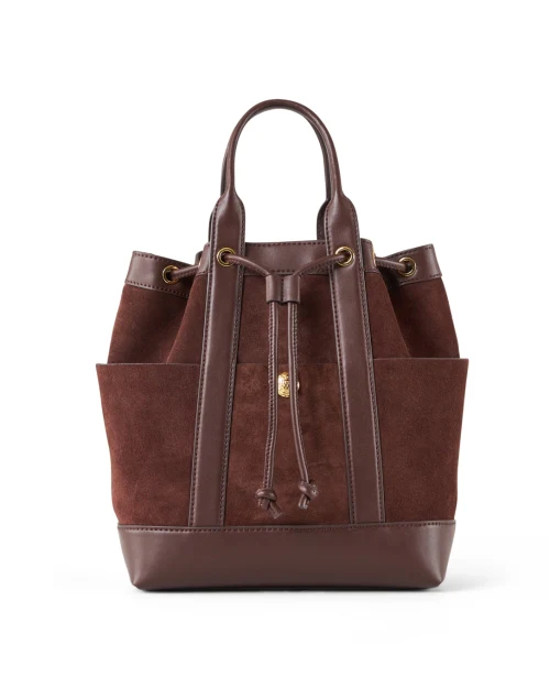 Goody Bag Brown Suede Bag