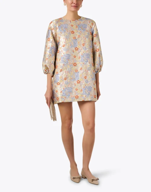 Rosanna Floral Jacquard Dress