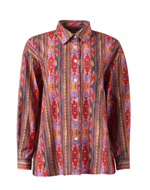Nepal Multi Print Top
