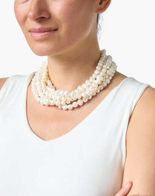 Freshwater Pearl Multi-Strand Necklace