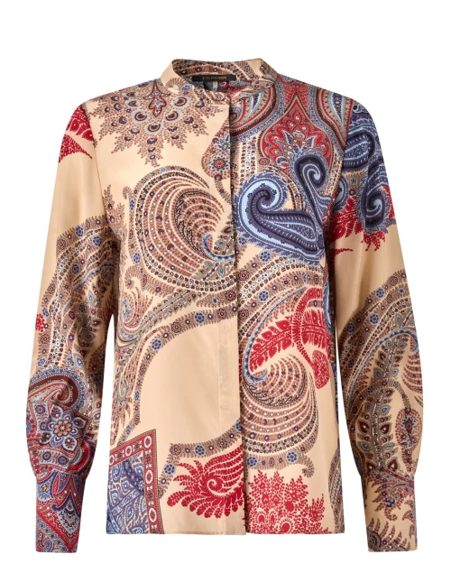 Bronson Multi Paisley Print Blouse