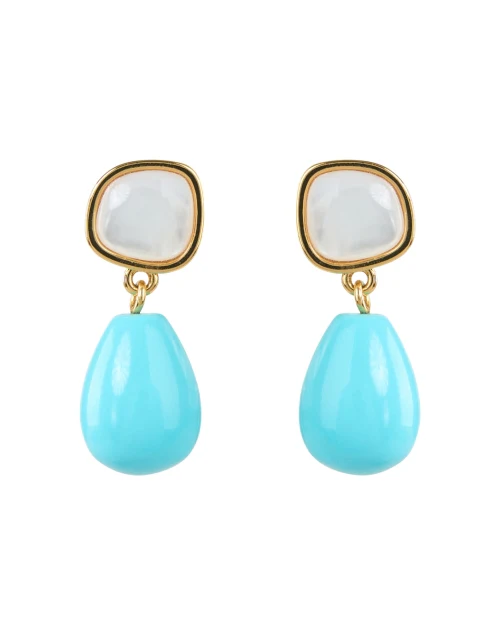 Rock Pool Turquoise Drop Earrings