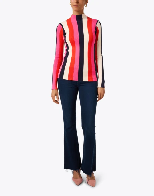 Canale Multi Stripe Knit Top