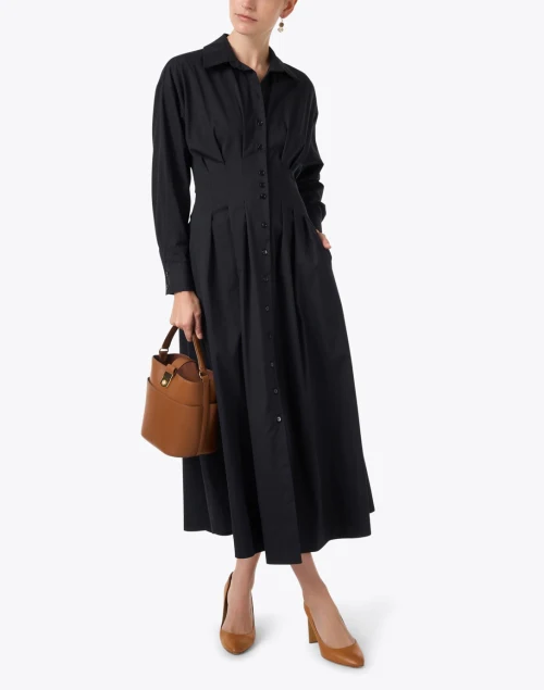 Billie Black Shirt Dress