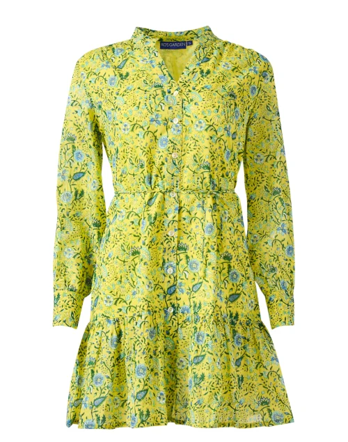 Ines Yellow Floral Print Dress