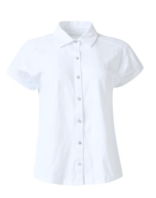 White Knit Shirt