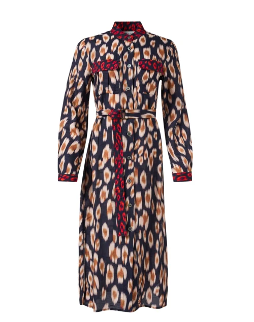 Tyra Leopard Print Dress