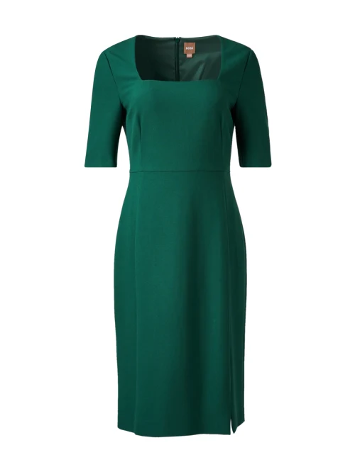 Doneba Green Sheath Dress