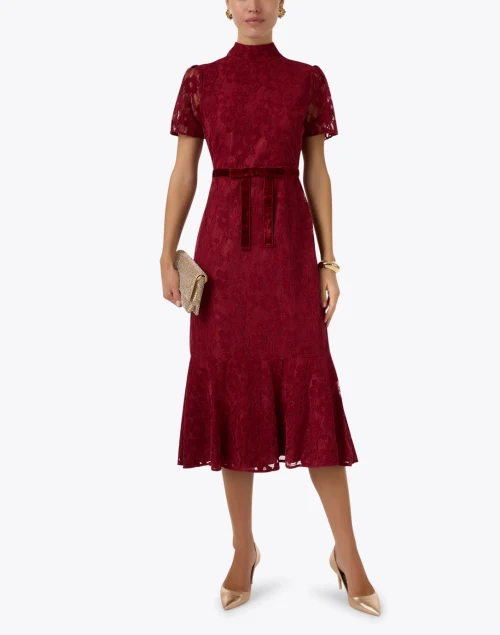 Pierre Red Lace Dress