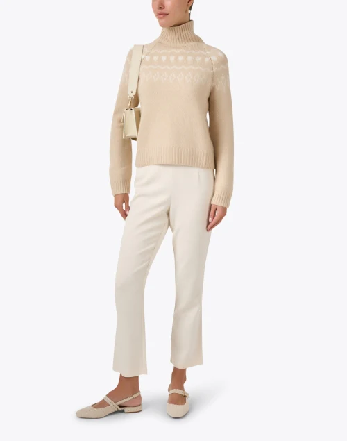 Stelli Beige Cashmere Sweater