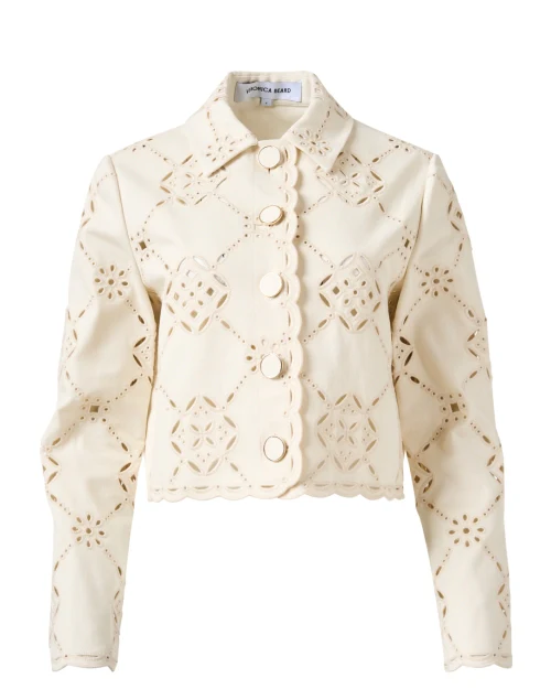 Adelaide Ivory Cutout Jacket